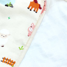 Load image into Gallery viewer, Silky 6 Layer Blanket - Happy Farm (7831754506392)