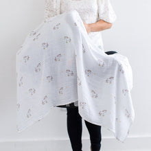 Load image into Gallery viewer, Muslin Swaddle - Stripe Shimmer (5660108619928)