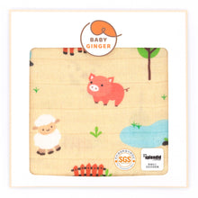 Load image into Gallery viewer, Silky Washcloth - Happy Farm (6541158285464)