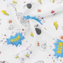 Load image into Gallery viewer, Silky Swaddle Blanket - BOOM! (6259338412184)