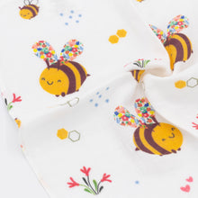 Load image into Gallery viewer, Silky Washcloth - Buzzing Beez (6245293490328)