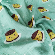 Load image into Gallery viewer, Silky Swaddle Blanket - Cream Brulee (6259337101464)