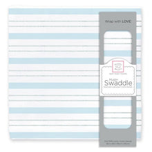 Load image into Gallery viewer, Muslin Swaddle - Stripe Shimmer (5660108619928)