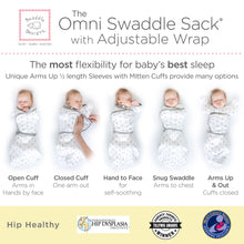 Load image into Gallery viewer, Omni Swaddle Sack with Wrap - Arrow (5663940149400)