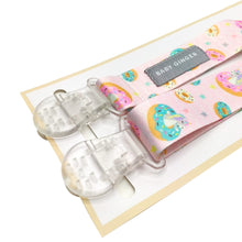 Load image into Gallery viewer, Bib Holder Clips - Unicorn Dreams (7595369758872)