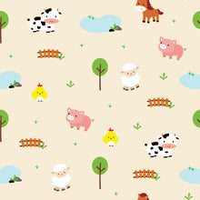 將圖片載入圖庫檢視器 Silky 6 Layer Blanket - Happy Farm (7831754506392)
