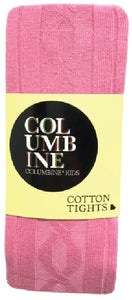 Cotton Tights Socks - Broad Cable