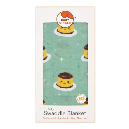 Silky Swaddle Blanket - Cream Brulee (6259337101464)