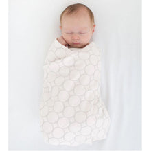 Load image into Gallery viewer, Ultimate Swaddle Blanket - Brown Mod Circle
