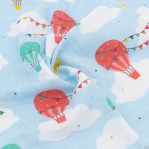 Silky Swaddle Blanket - Up Up And Away