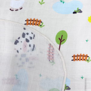 Silky Washcloth - [New Design Upgrade]Happy Farm