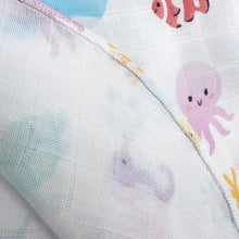 Load image into Gallery viewer, [New Design Upgrade]Silky Swaddle Blanket - Under Water Kingdom (7228982198424)
