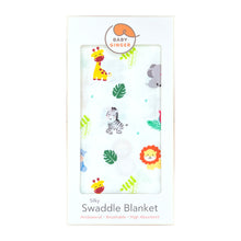 將圖片載入圖庫檢視器 [New Design Upgrade]Silky Swaddle Blanket - Welcome To Safari (7228979904664)
