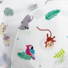 將圖片載入圖庫檢視器 [New Design Upgrade]Silky Swaddle Blanket - Welcome To Safari
