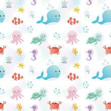 Load image into Gallery viewer, [New Design Upgrade]Silky Swaddle Blanket - Under Water Kingdom (7228982198424)
