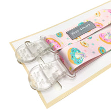 Load image into Gallery viewer, Bib Holder Clips - Unicorn Dreams
